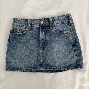 Pacific Sunwear Light Blue Denim Skirt